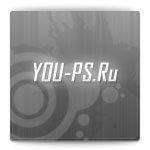 PSD аватар - Красивый серый аватар