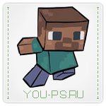 PSD аватар - Красивый аватар с тематикой Minecraft