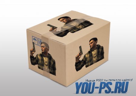 PSD коробки